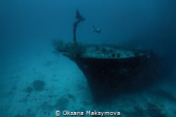 Somewhere deep ...
Kuda giri wreck, south Male Atoll by Oksana Maksymova 